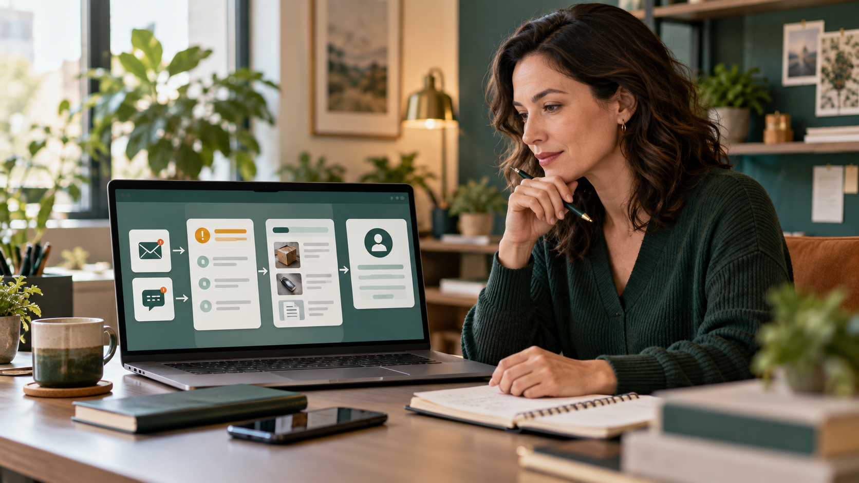 AI complaint triage preparing a customer issue for prompt human review.